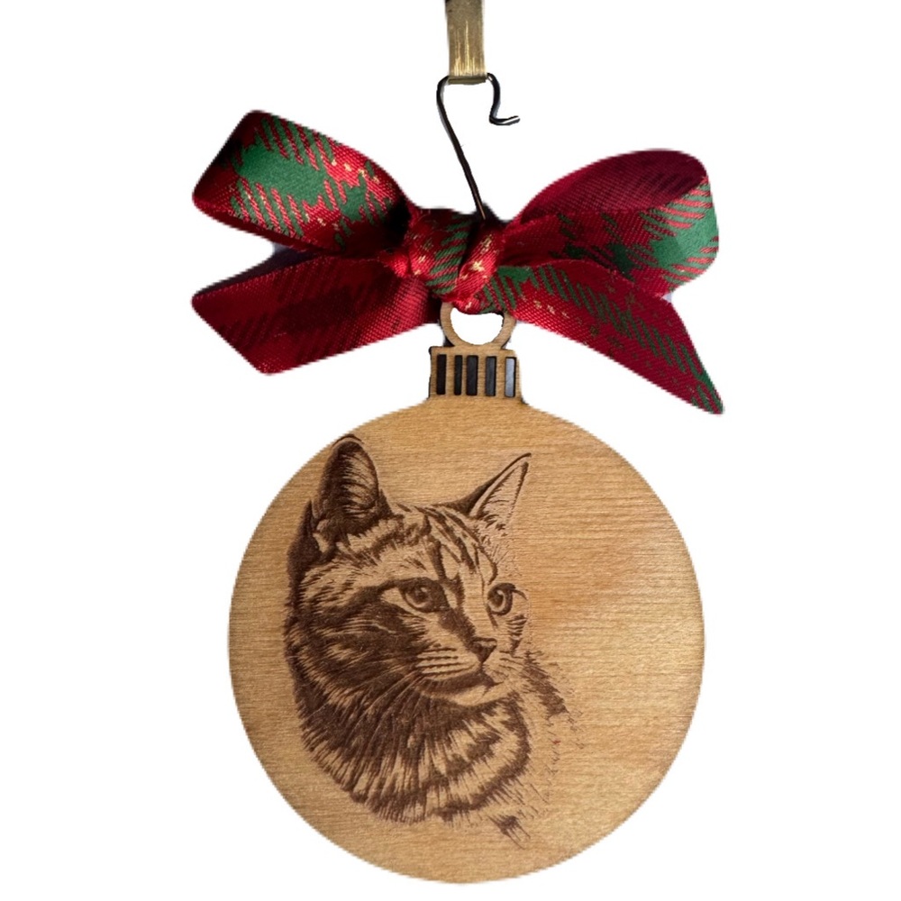 Cat Holiday Ornament